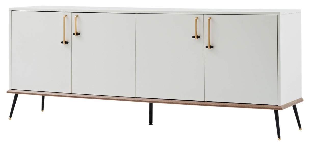 Комод Dogtas Larina 3200383338 White/Natural/Black/Gold