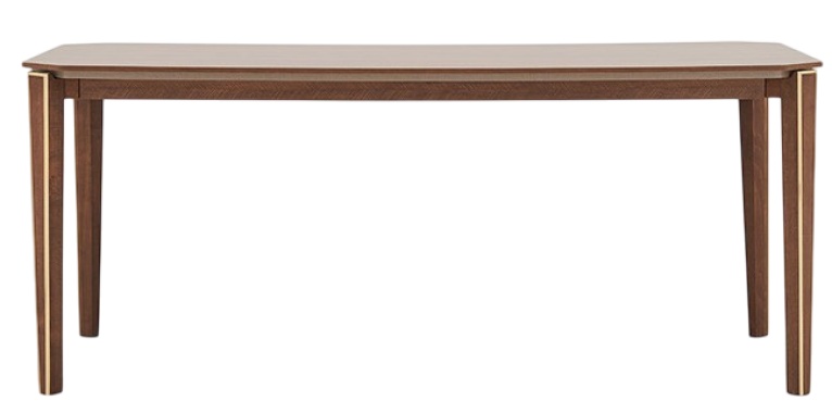 Обеденный стол Dogtas Likya 3200385418 Walnut/Gold