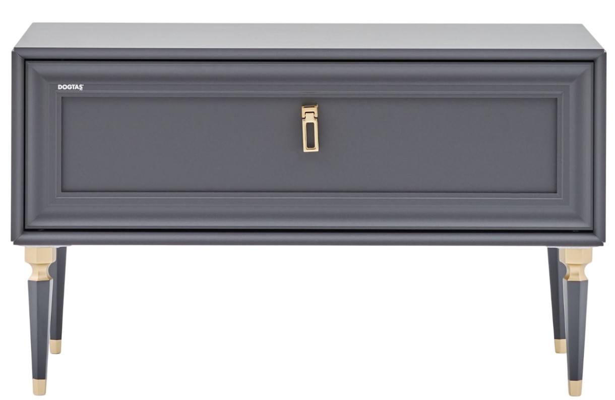 Тумба под ТВ Dogtas Lorenta TV 3200387472 Anthracite/Gold