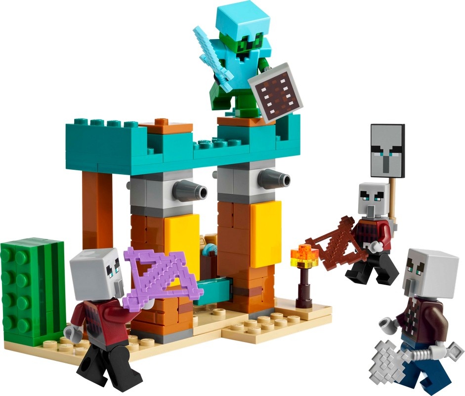 Конструктор Lego Minecraft: The Illager Desert Patrol (21267)