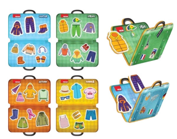 Joc educativ de masa Puedo Pack Your Bags (K1918)
