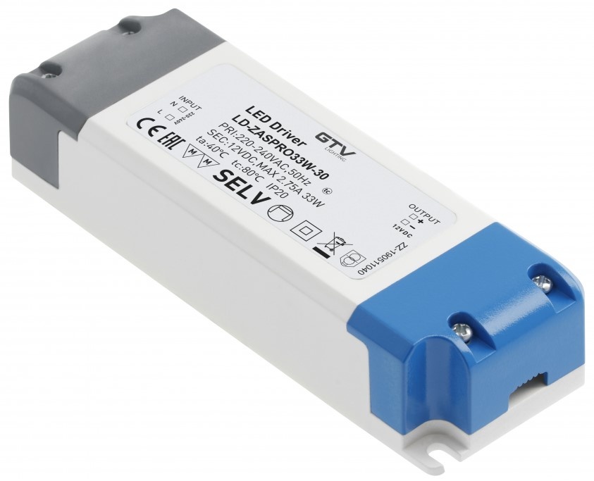 Блок питания GTV LD-ZASPRO33W-30