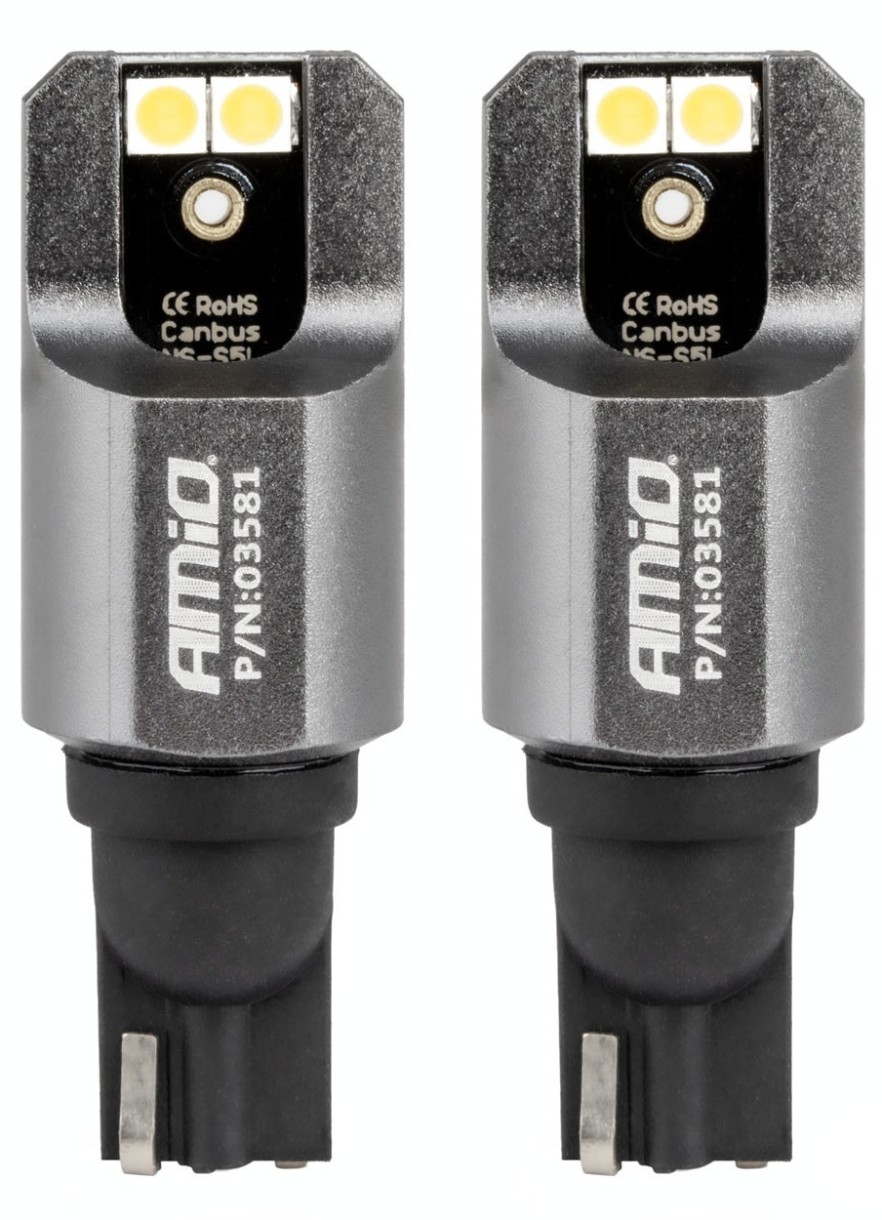 Автомобильная лампа Amio Canbus PRO T15 W16W 4x3030 SMD White (03581)