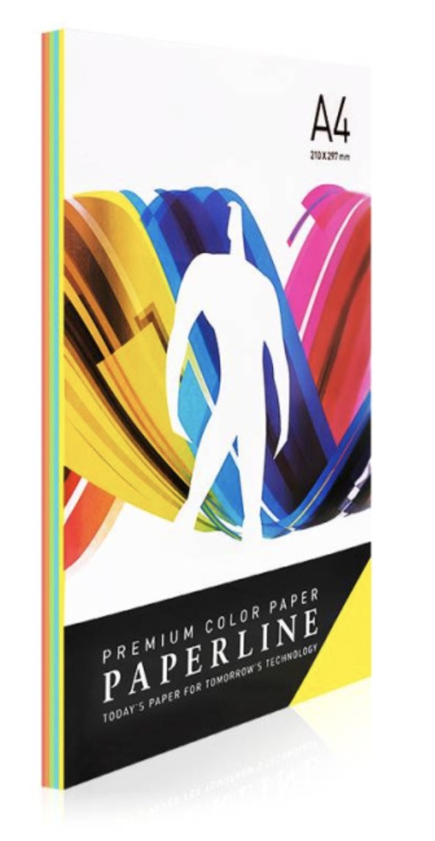 Бумага для печати Paperline Rainbow A4 5х20p