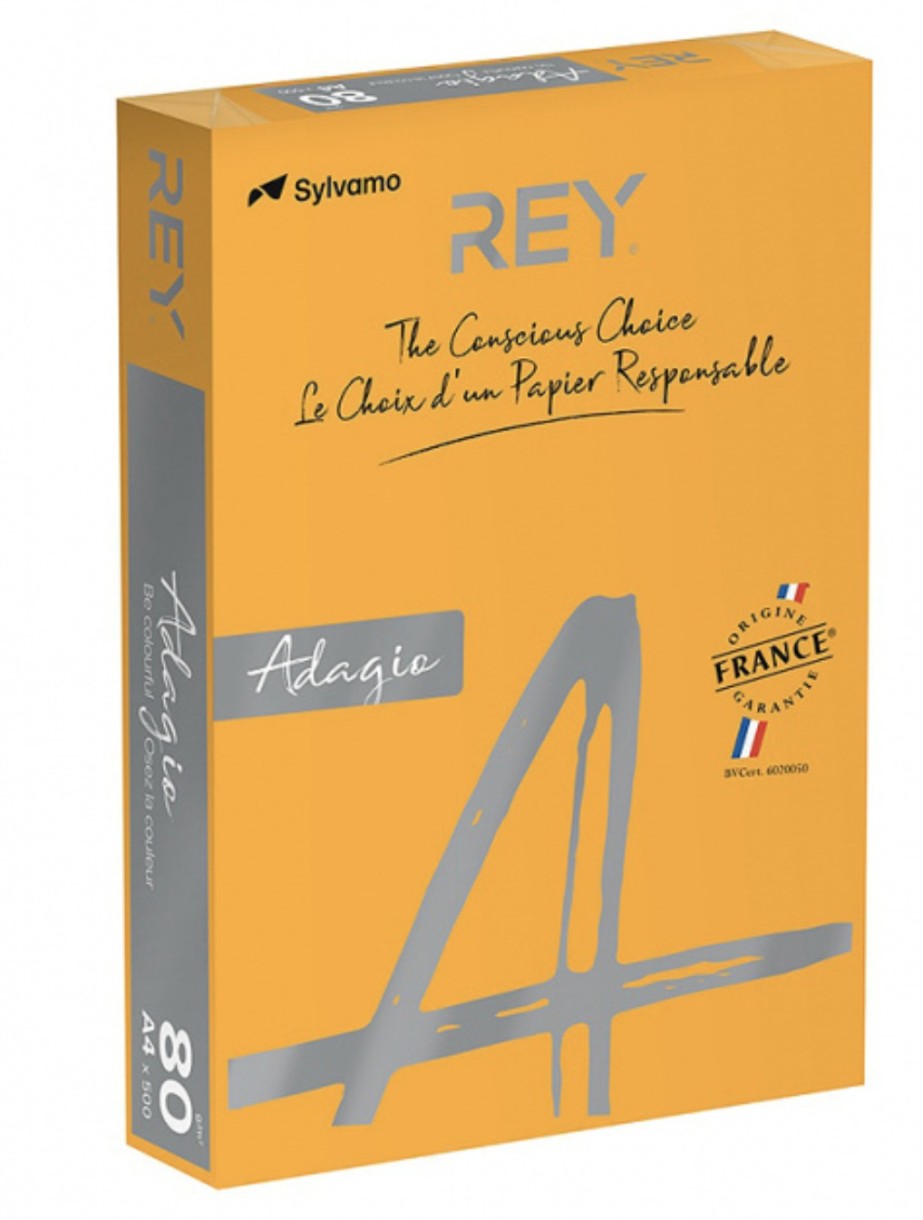 Hartie copiator Rey Adagio Intense 70 Orange (RYADA080X415)