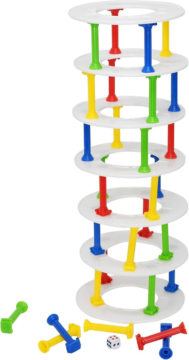 Joc educativ de masa ChiToys Tower Collapse (659284)