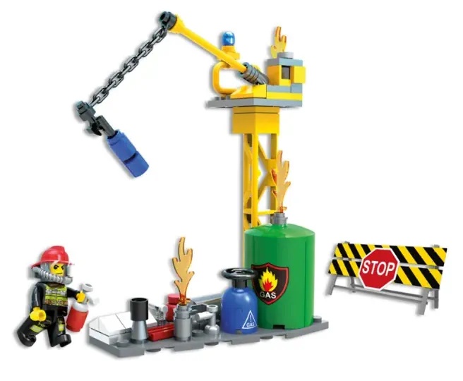 Set de construcție Blocki My Fire Brigade 2in1 KB0854