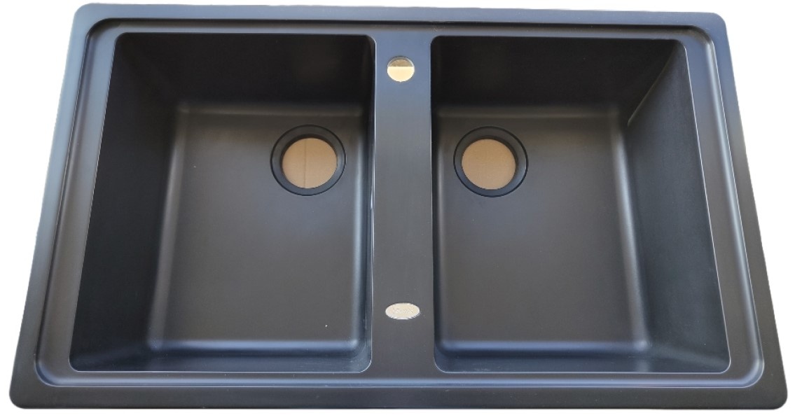 Chiuvetă de bucătărie Tornado Olivia 860x500 Black