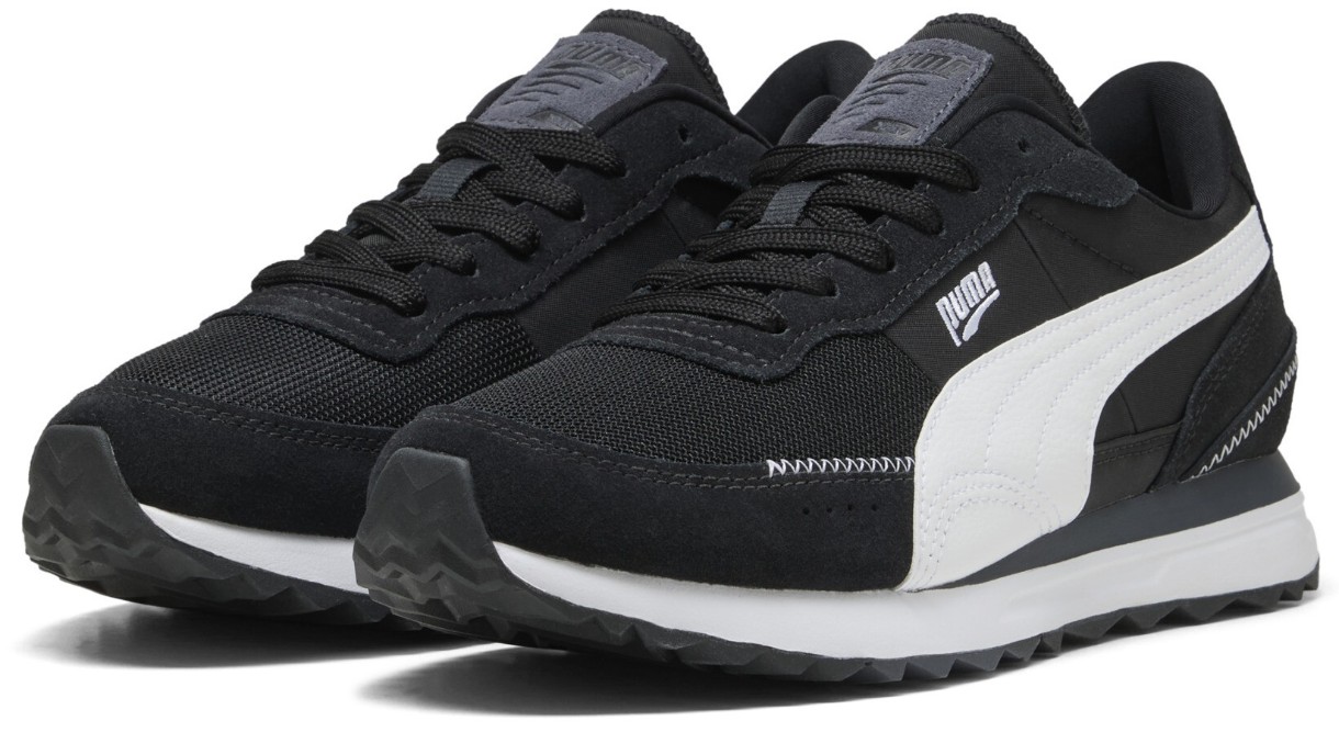 Adidași pentru bărbați Puma Road Rider Sd Puma Black/White/Galactic Gray, s.48
