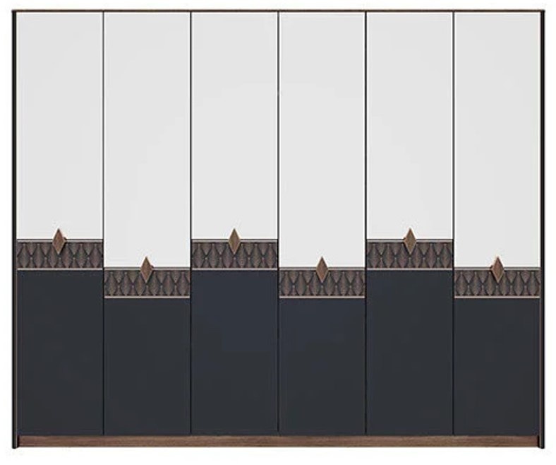 Шкаф Dogtas Diamond 3200363984 Walnut/Black