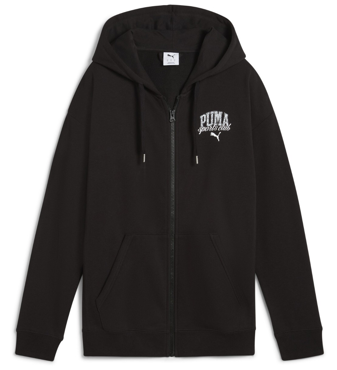 Женская толстовка Puma Class Full-Zip Hoodie Tr Puma Black, s.S