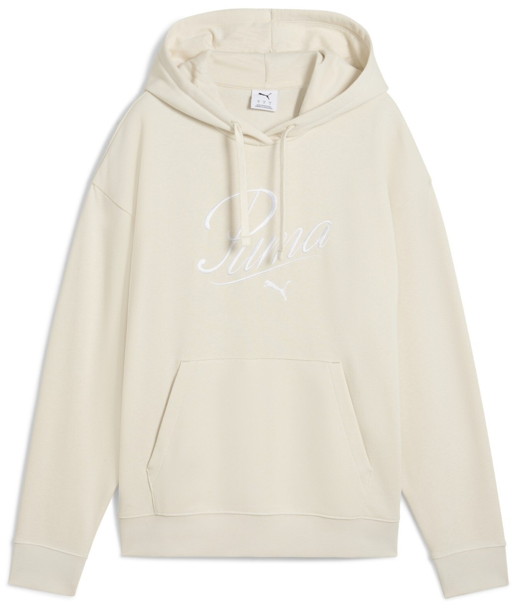 Hanorac damă Puma Ess Script Hoodie Tr Alpine Snow, s.S