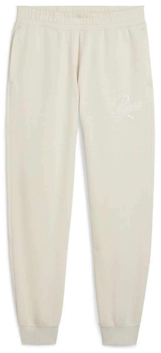 Pantaloni spotivi de dame Puma Ess Script Sweatpants Tr Cl Alpine Snow, s.L