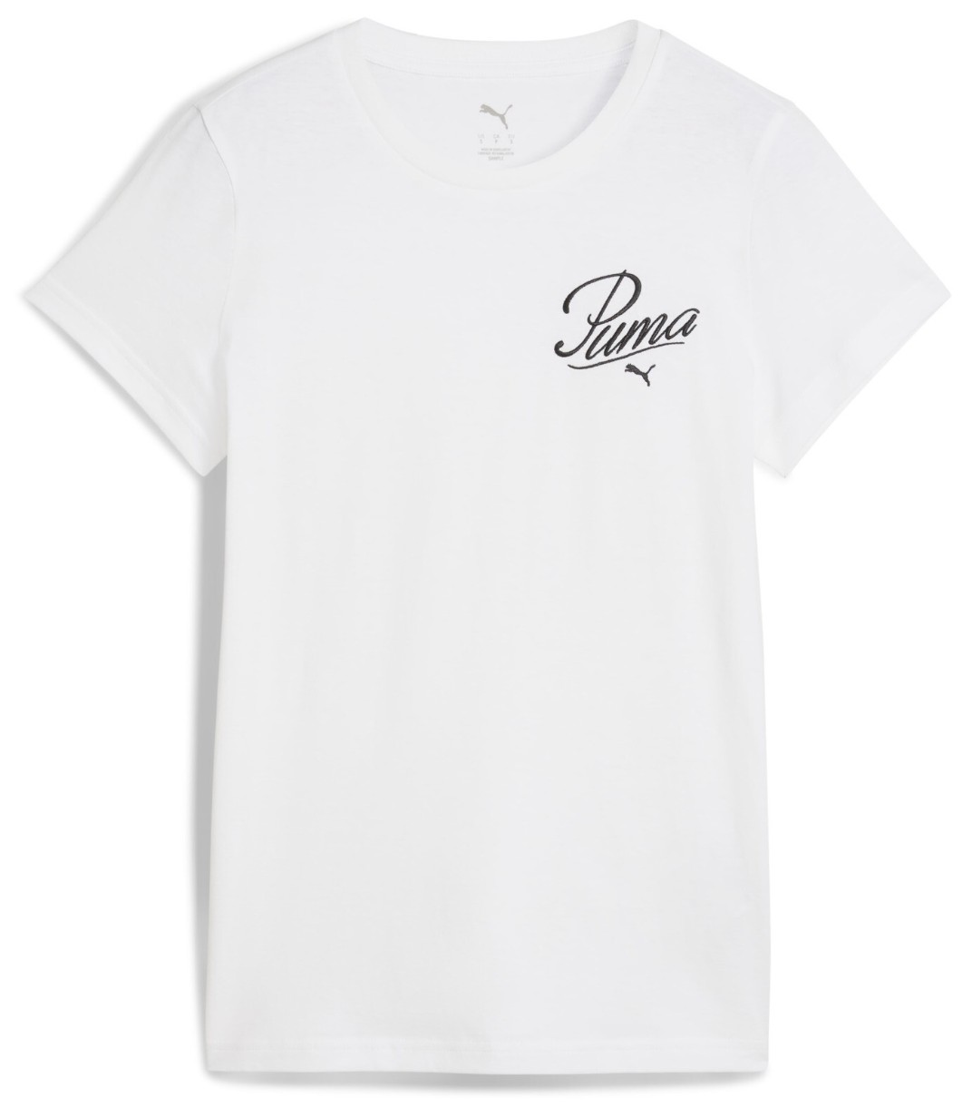 Tricou de dame Puma Ess Script Tee Puma White, s.M
