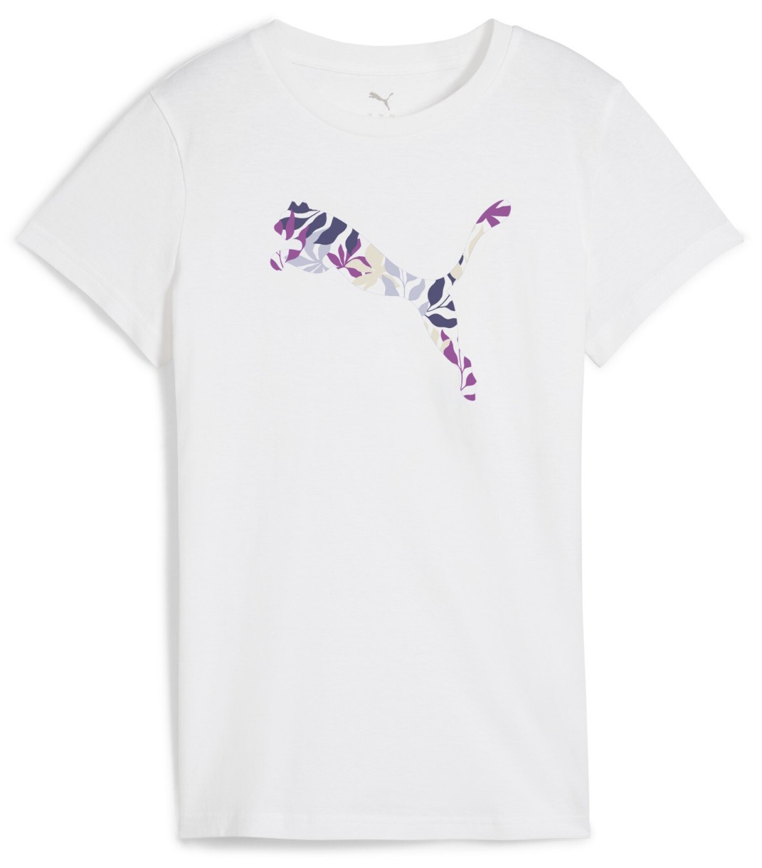 Женская футболка Puma Graphics Floral Logo Puma White, s.S