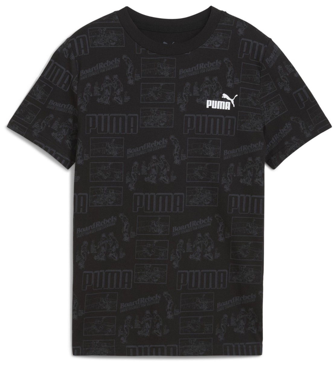 Tricou pentru copii Puma Mid90S Aop Tee B Puma Black, s.128