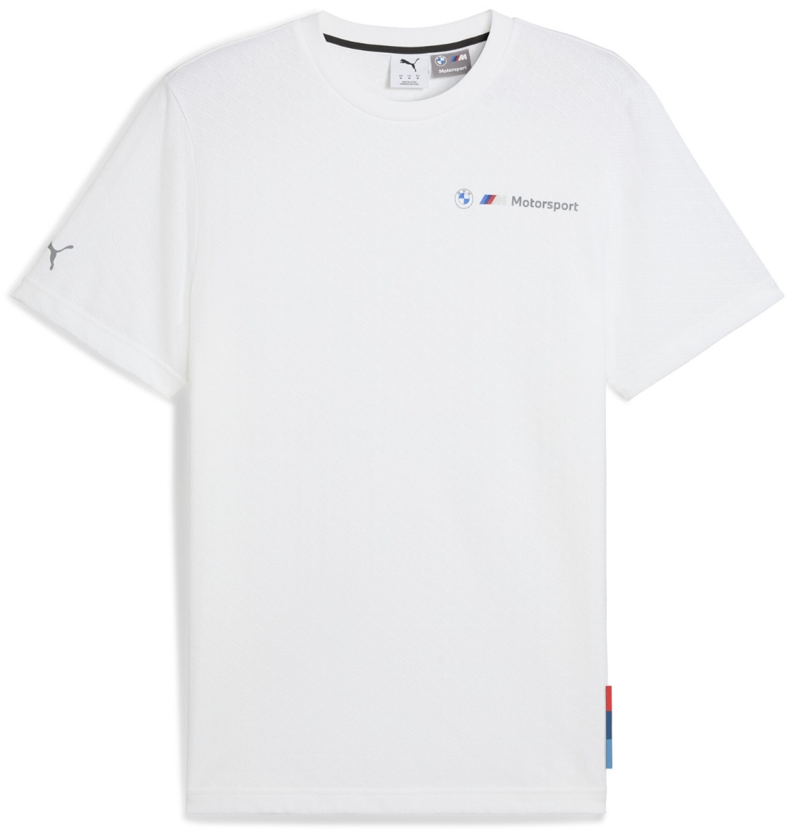 Tricou bărbătesc Puma Bmw Mms Jacquard Tee Puma White, s.L