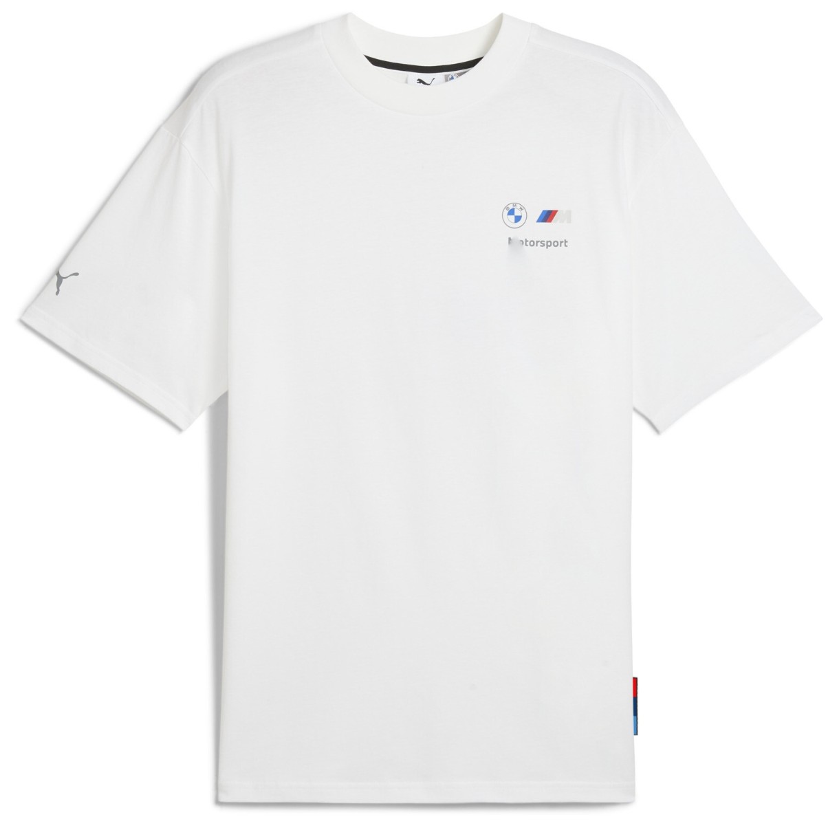 Мужская футболка Puma Bmw Mms Stacked Logo Tee 2 Puma White, s.L