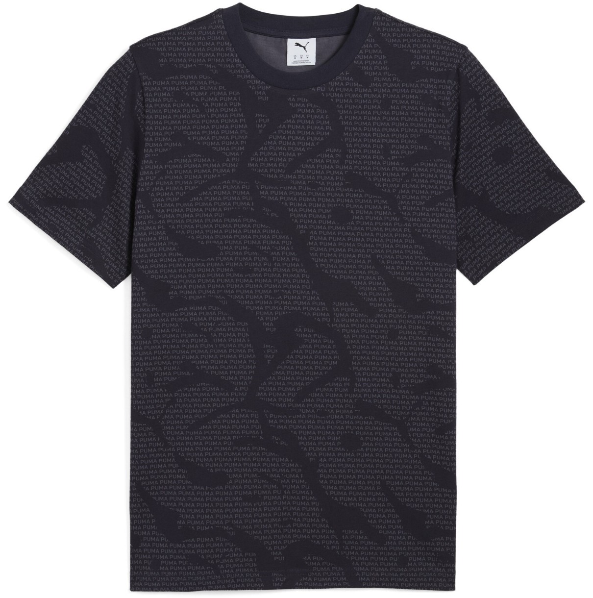 Мужская футболка Puma Ess Logo Lab Aop Tee New Navy, s.S
