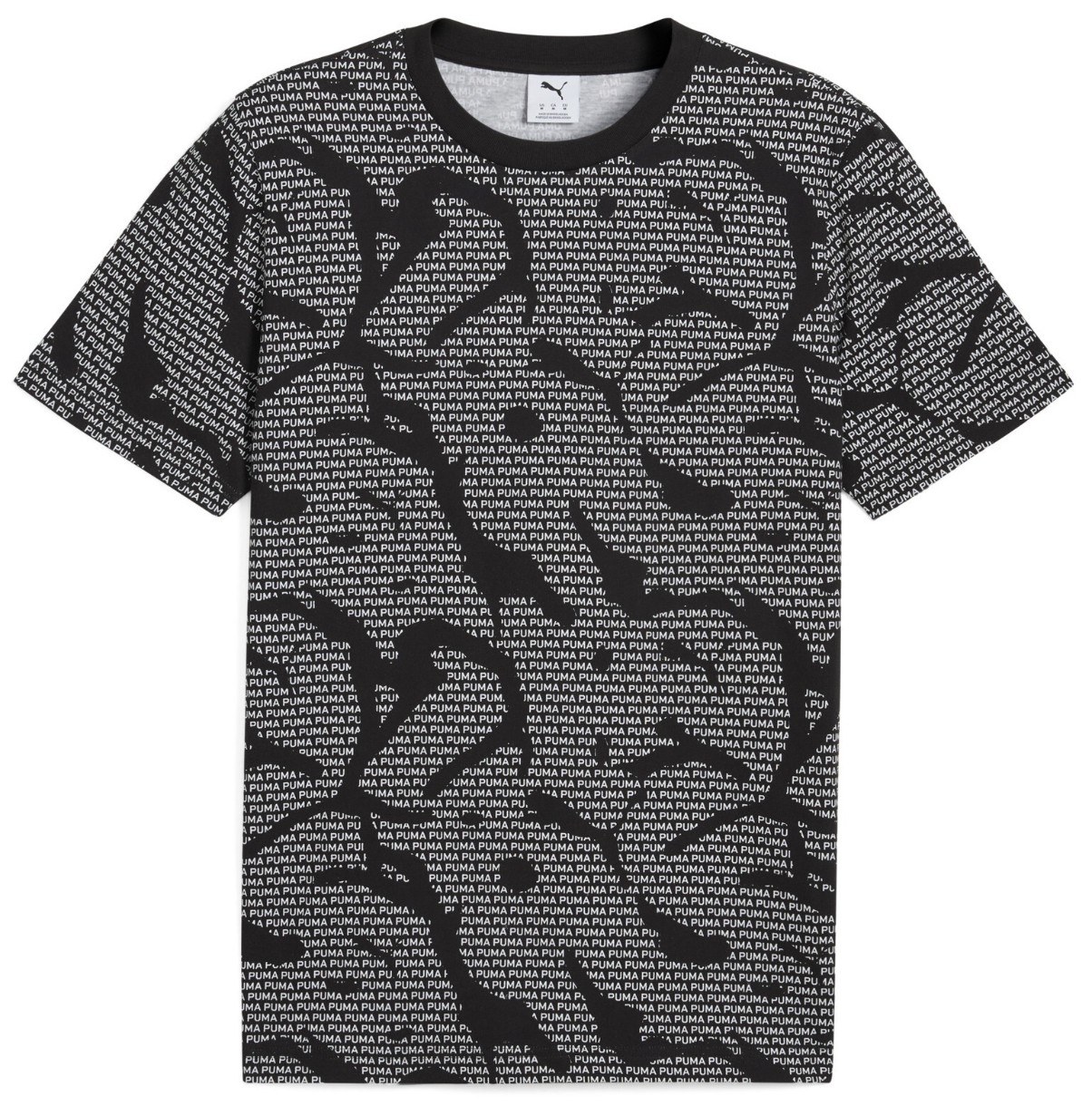 Мужская футболка Puma Ess Logo Lab Aop Tee Puma Black, s.L