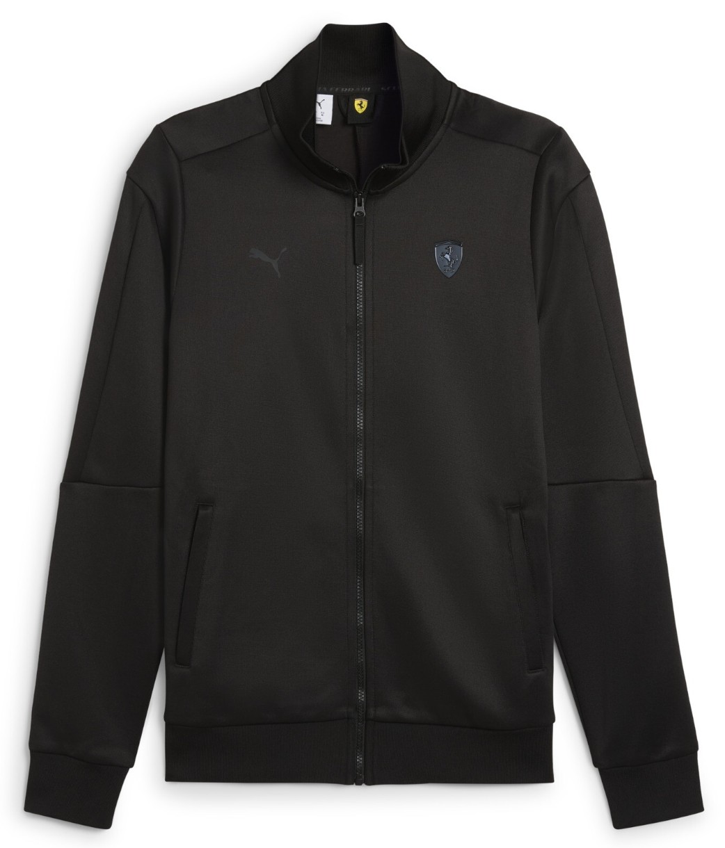 Мужская олимпийка Puma Ferrari Race Tonal Track Jacket Puma Black, s.L