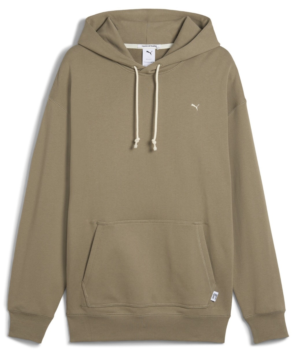 Hanorac pentru bărbați Puma Mmq Hoodie Velvet Moss, s.XL