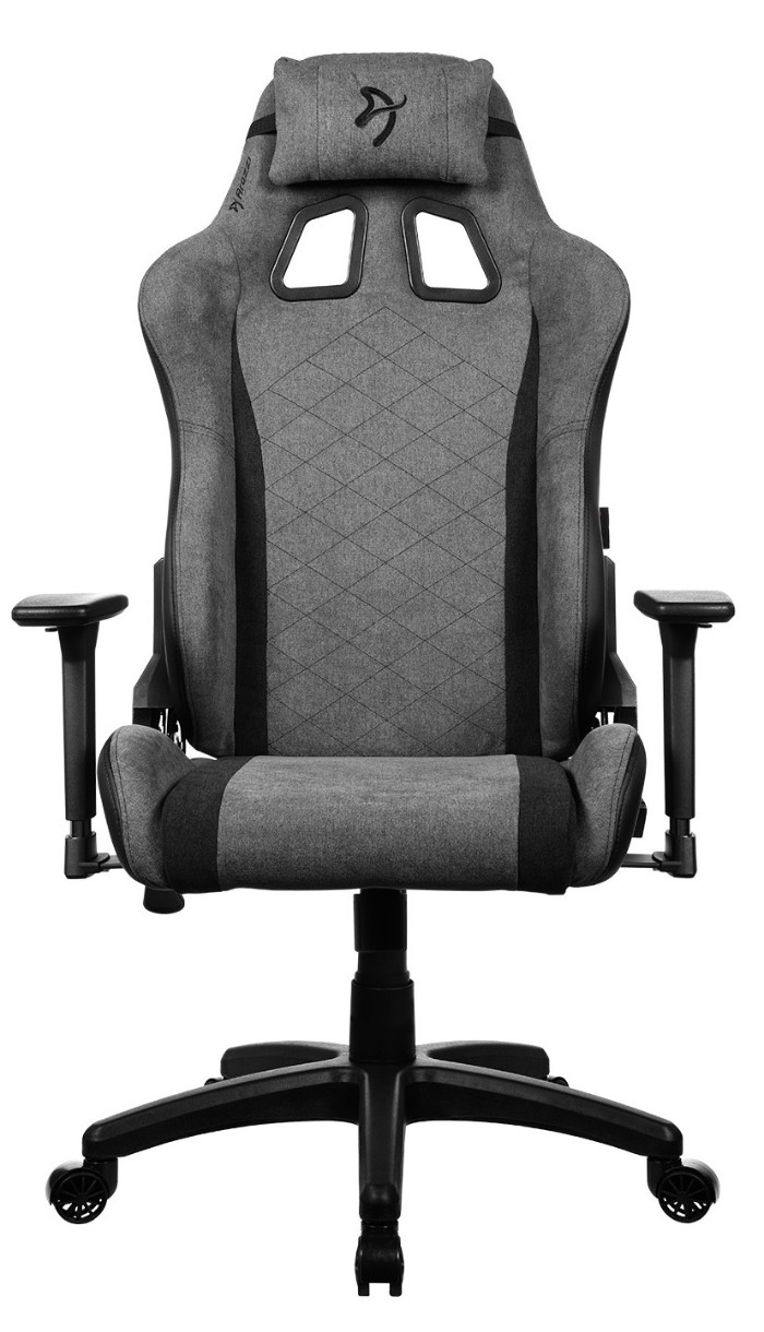 Scaun gaming Arozzi Avanti SoftFabric Ash
