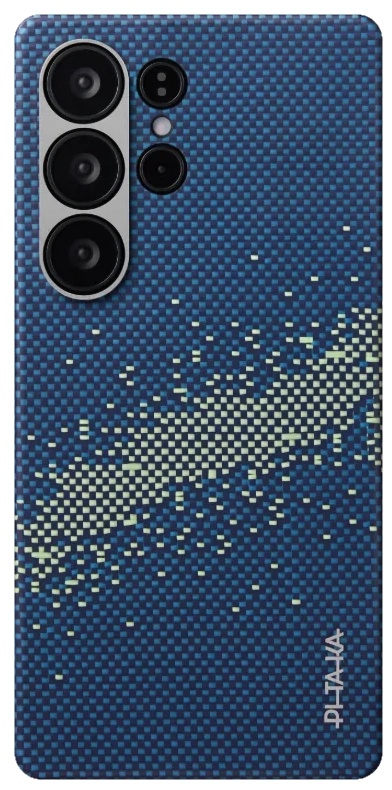 Чехол Pitaka StarPeak Tactile Woven Case for Samsung S25 Ultra Milky Way Galaxy