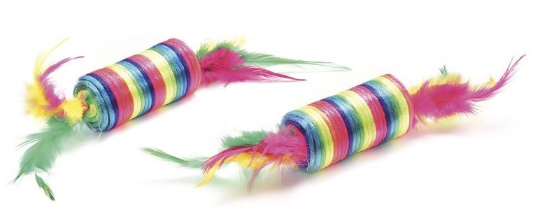 Игрушка для кошек Record Rainbow Cylinder (6102.1) 2pcs