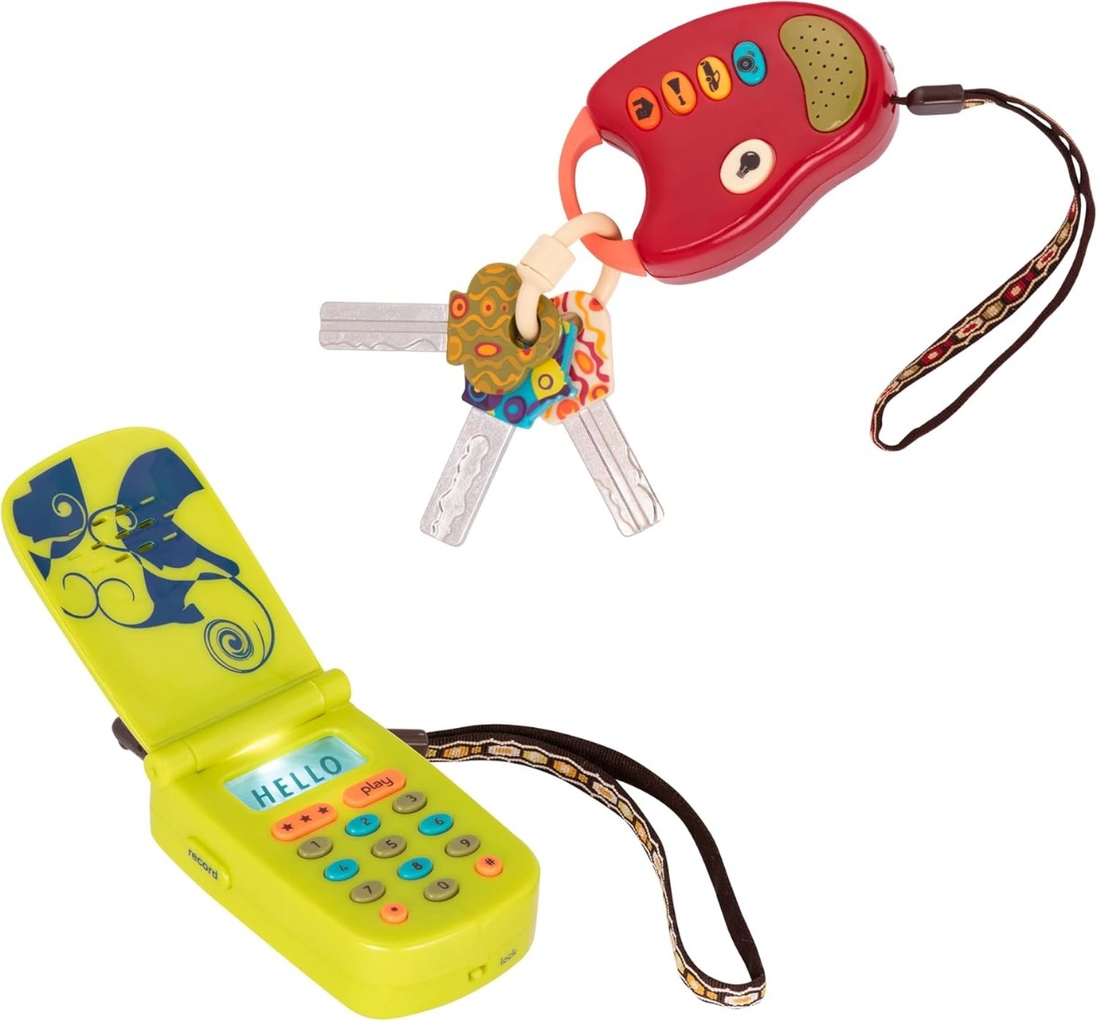 Jucarii interactive Battat FunKeys & Hellophone (BX2367Z)