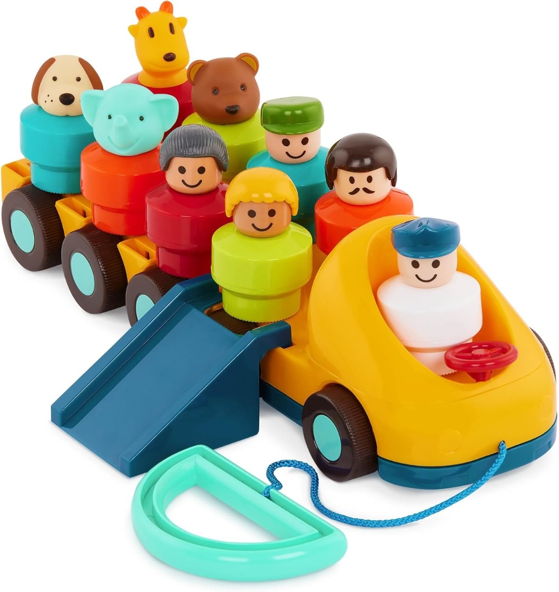 Игрушка каталка Battat Spinning Bus (BT2653Z)