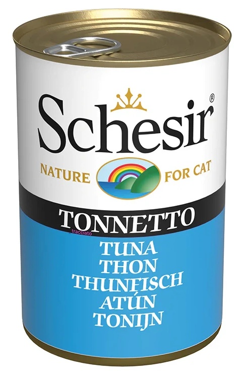 Влажный корм для кошек Schesir Tuna 140g