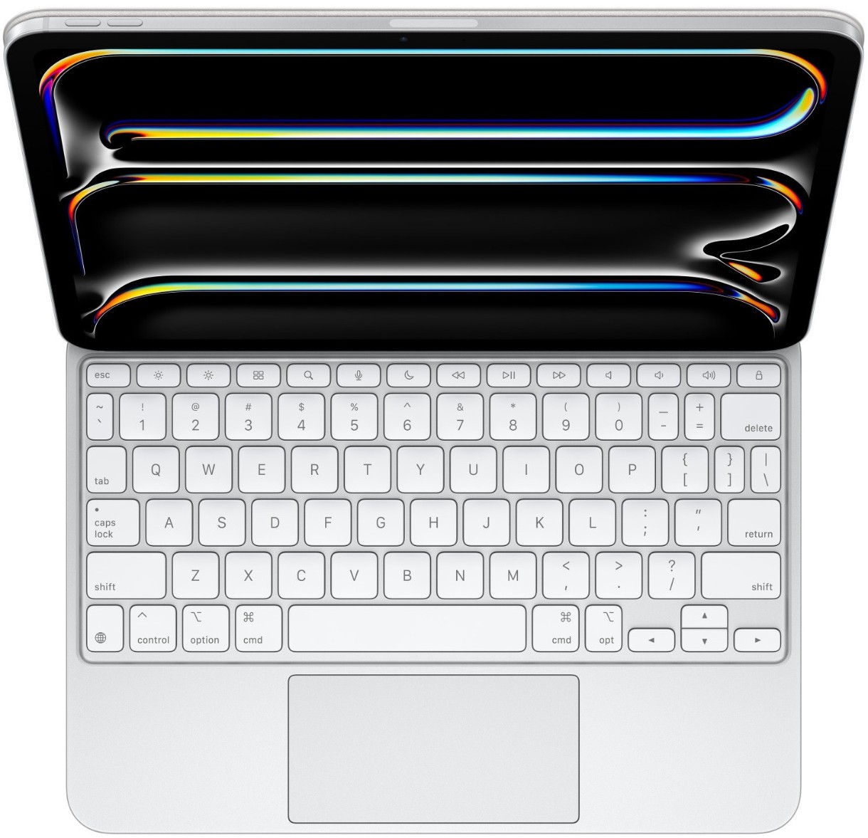 Клавиатура Apple Magic Keyboard for iPad Pro 11 M4 RU White (MWR03RS/A)