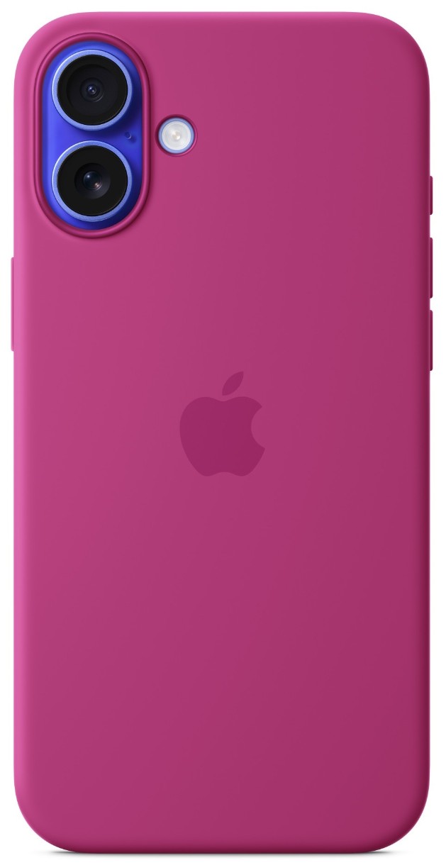 Husa de protecție Apple iPhone 16 Plus Silicone Case with MagSafe Fuchsia