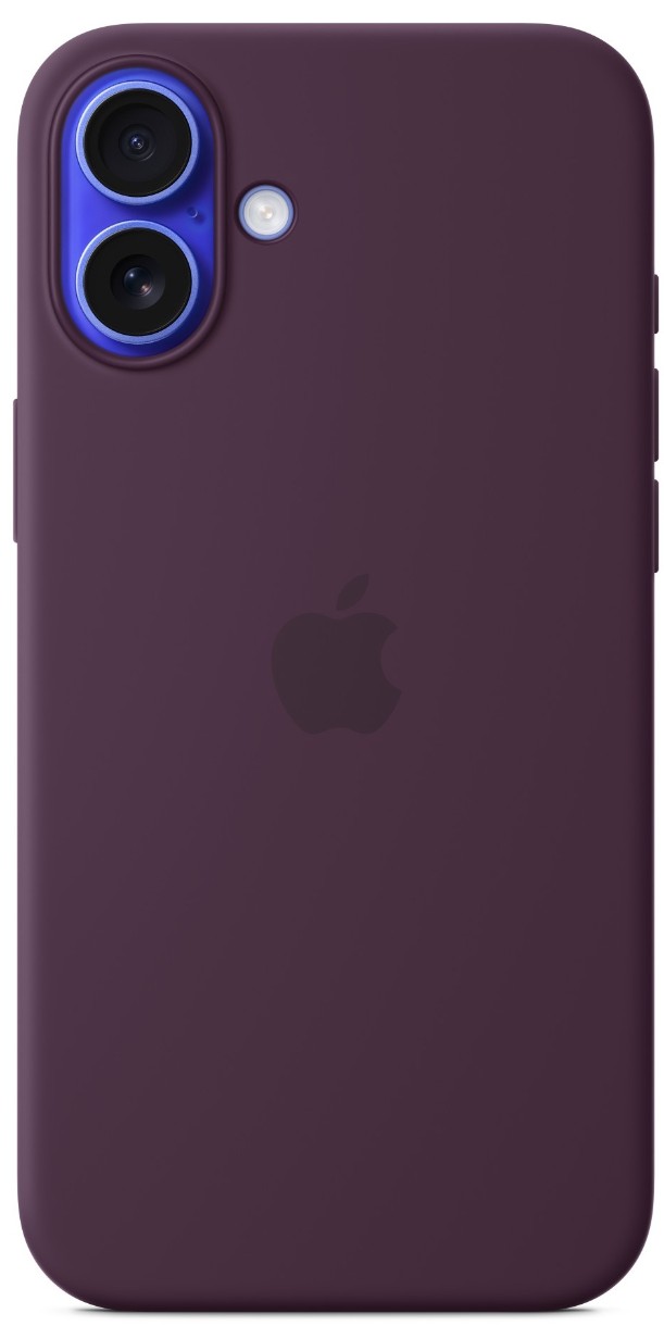 Husa de protecție Apple iPhone 16 Plus Silicone Case with MagSafe Plum