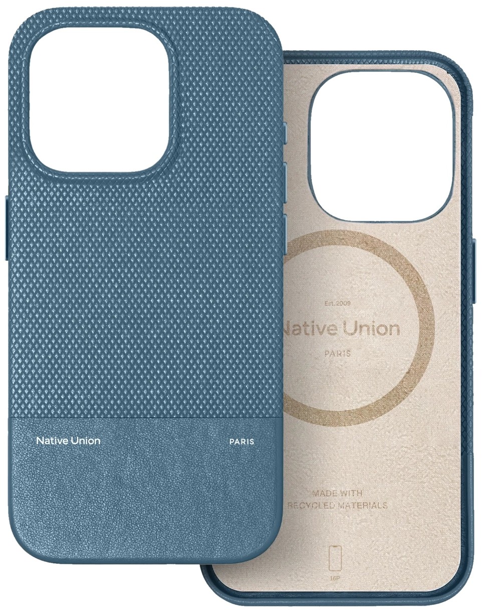 Husa de protecție Native Union (RE) Classic iPhone 16 Pro Blue