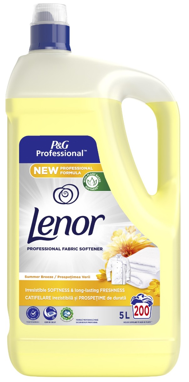 Condiționer pentru rufe Lenor Summer Breeze Prof 5L