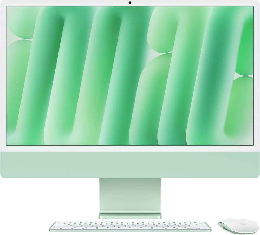 Sistem Desktop Apple iMac 24 MWV03RU/A Green