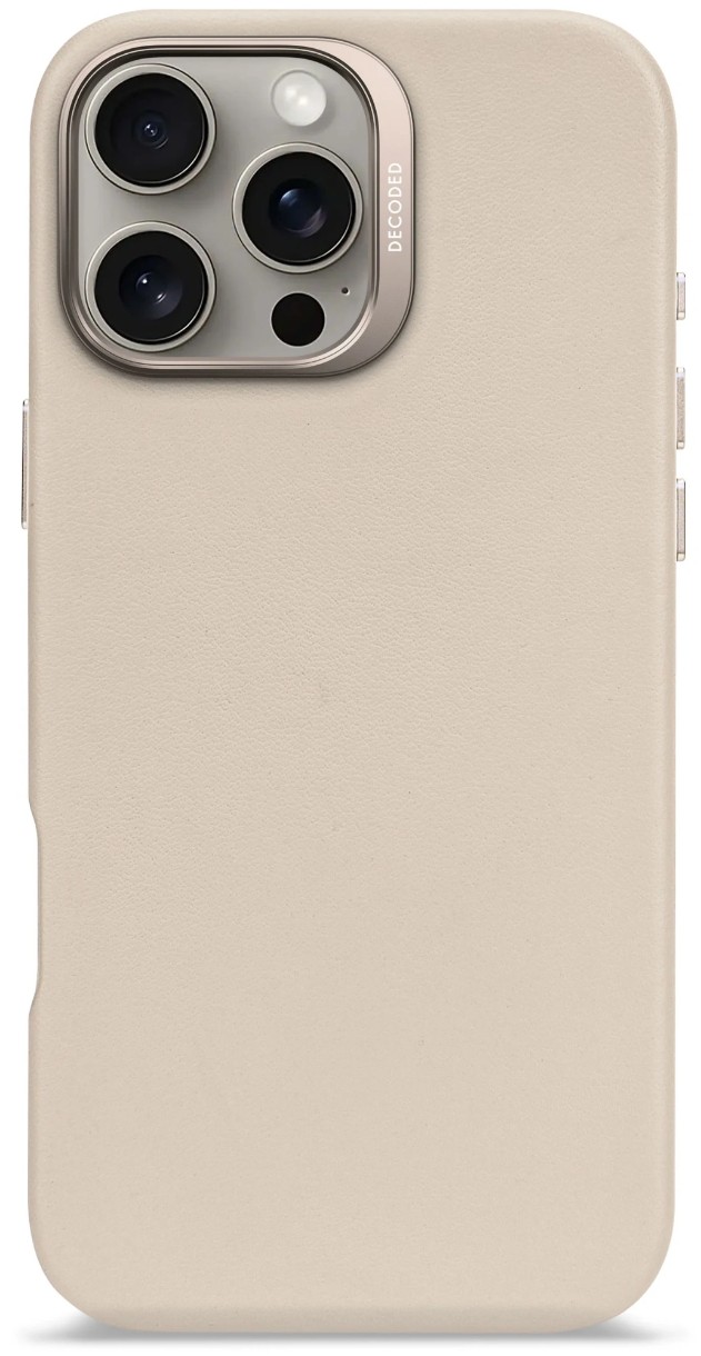 Чехол Decoded Coque Cuir iPhone 16 Pro Max Clay (D25IPO16PMBC1CY)