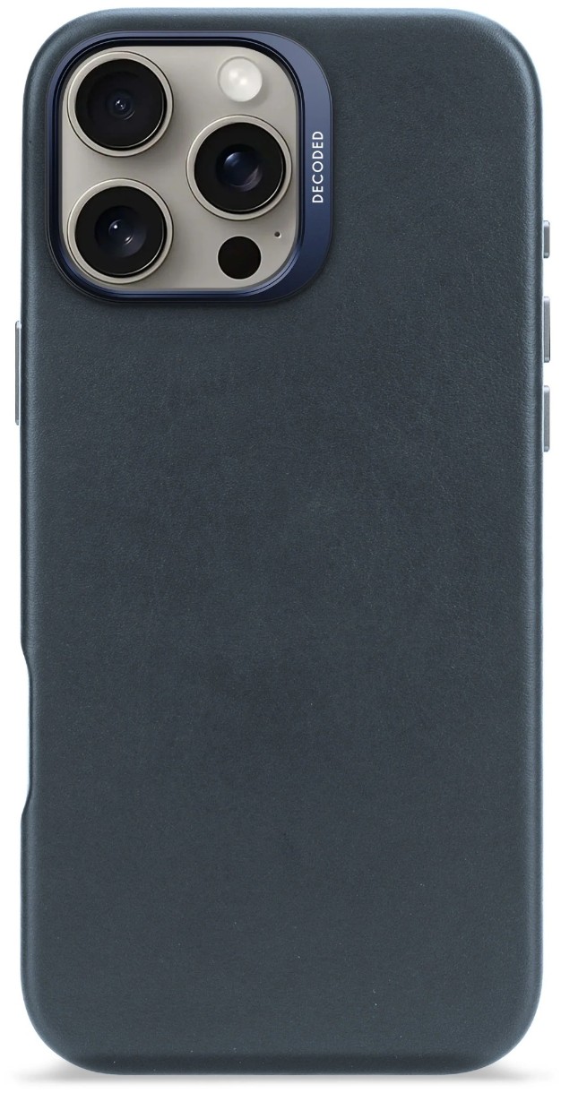 Чехол Decoded Coque Cuir iPhone 16 Pro Max Navy (D25IPO16PMBC1NY)