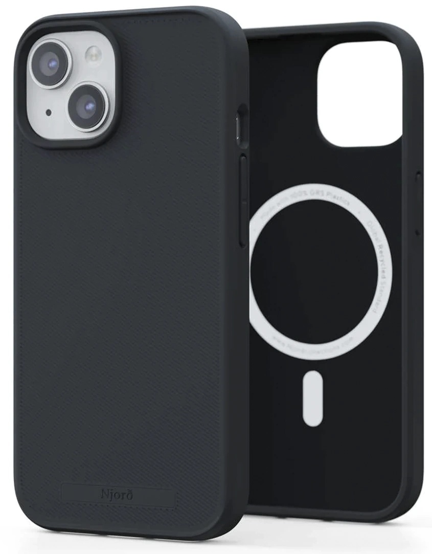 Husa de protecție Njord MagSafe Case iPhone 15 Dark Grey (NA51GR09)