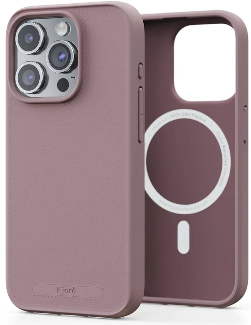 Husa de protecție Njord MagSafe Case iPhone 15 Pro Pink Blush (NA53GR12)