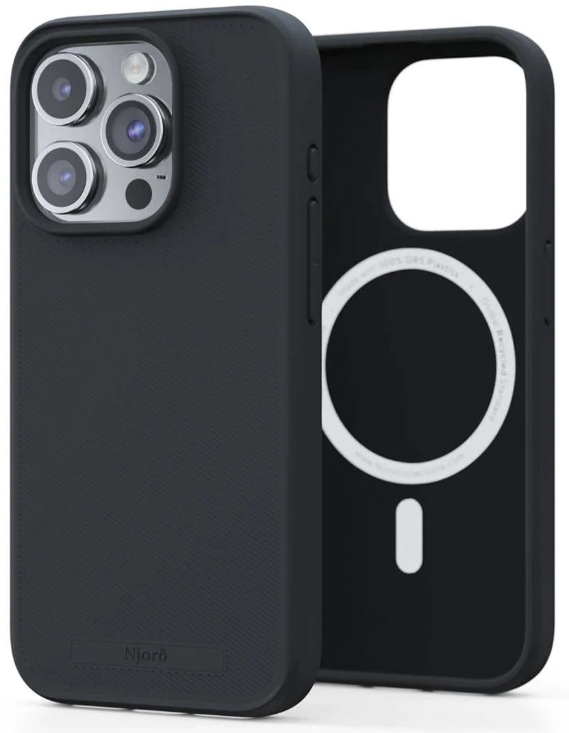 Husa de protecție Njord MagSafe Case iPhone 15 Pro Dark Grey (NA53GR09)
