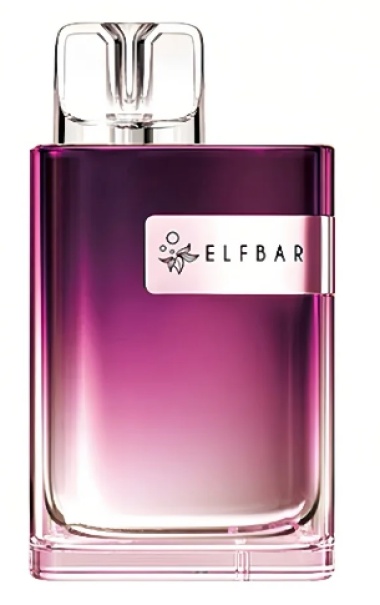 Электронная сигарета Elf Bar Crystal 600 Strawberry Raspberry Cherry 5