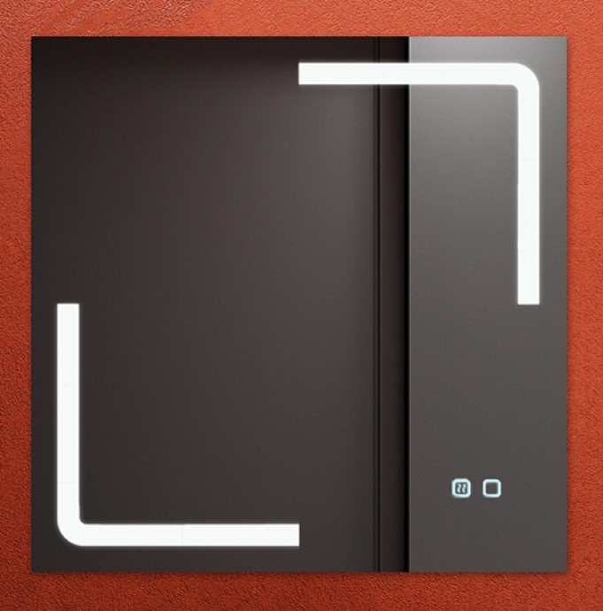 Зеркало для ванной Bayro Edge 600x600 Led Touch (118925)
