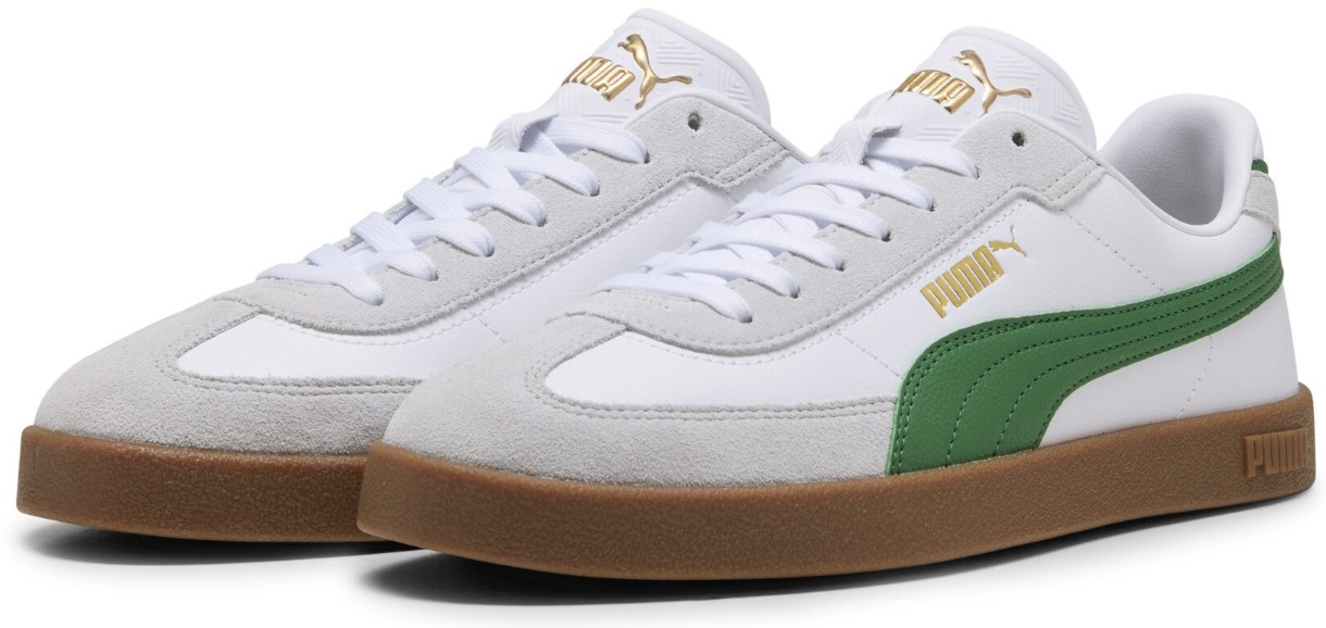 Кеды мужские Puma Club II Era Puma White/Archive Green/Gum, s.43