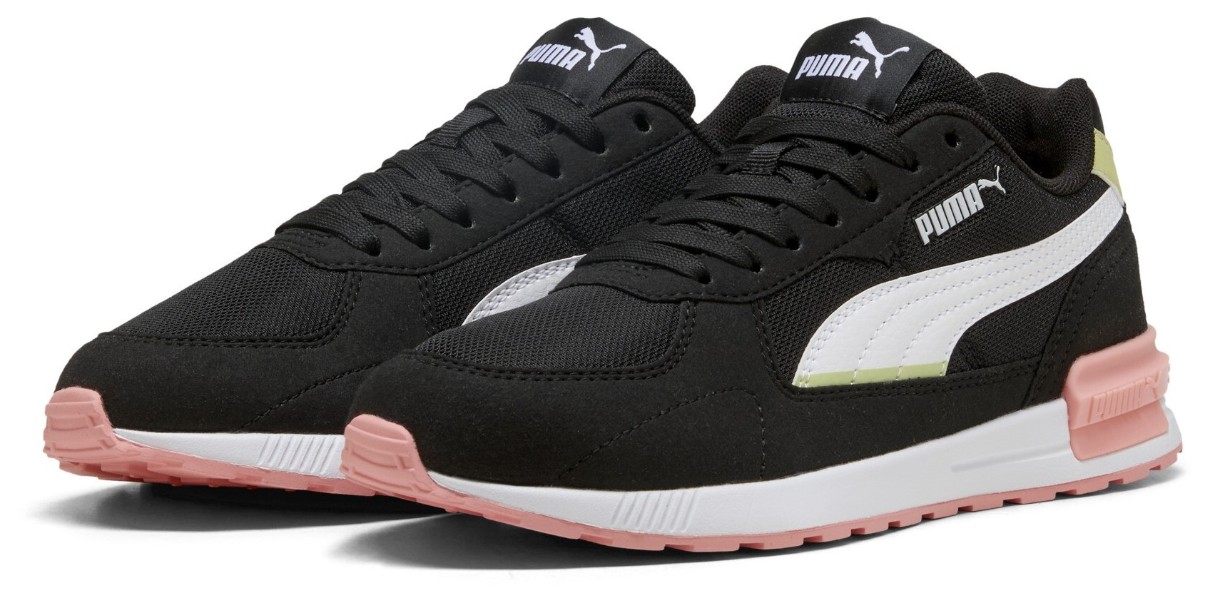 Кроссовки женские Puma Graviton Puma Black/White/Pistachio Green, s.40