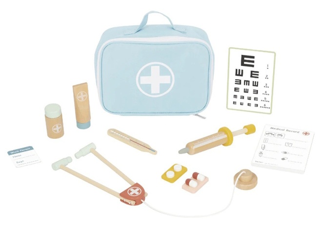 Set joacă doctor Tooky Toy Little Doctor (TKC567N)