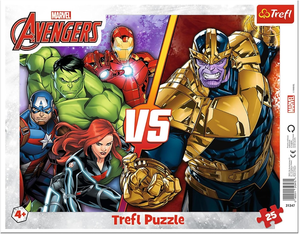 Puzzle Trefl 25 The invincible Avenger's Team (31427)