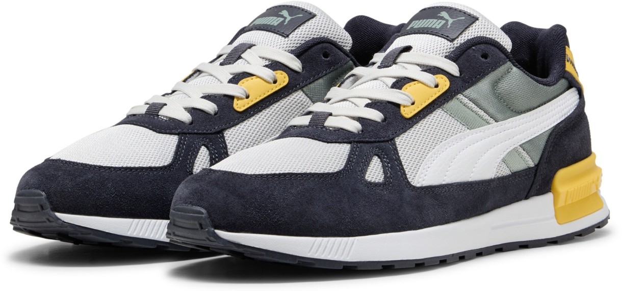 Кроссовки мужские Puma Graviton Pro Feather Gray/Puma White/New Navy/Green Moon, s.43